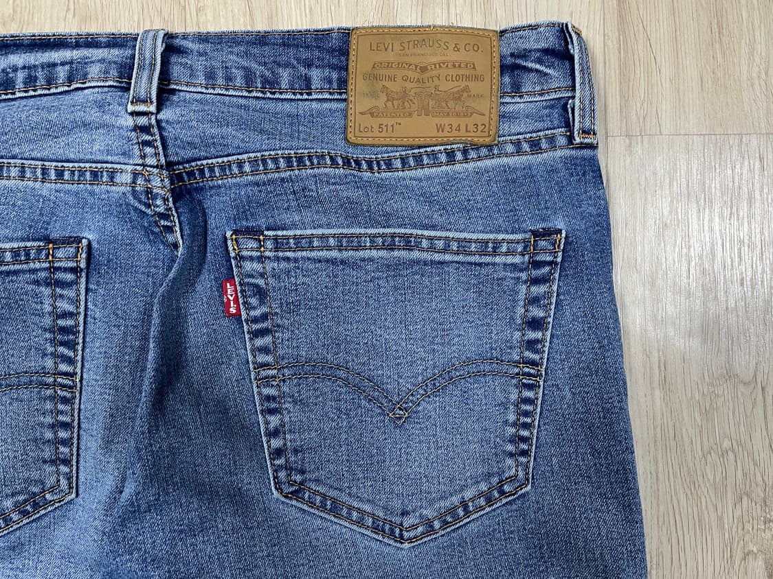 34) 리바이스 빅E 프리미엄 511 기모 데님팬츠(RRL&LVC&폴로) 상품이미지8