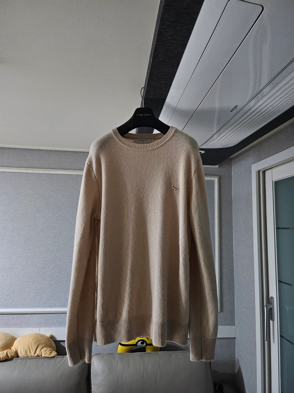 [거의 새것] 메종키츠네 니트 스웨터 티셔츠 L 상품이미지1