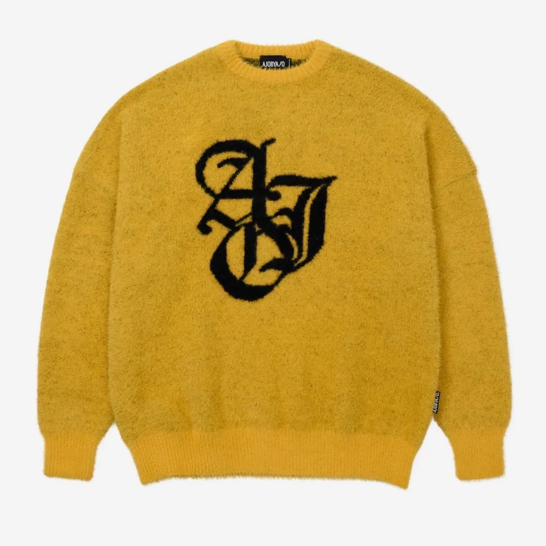 아조바이아조 Sporty Logo Sweater [YELLOW] 상품이미지1