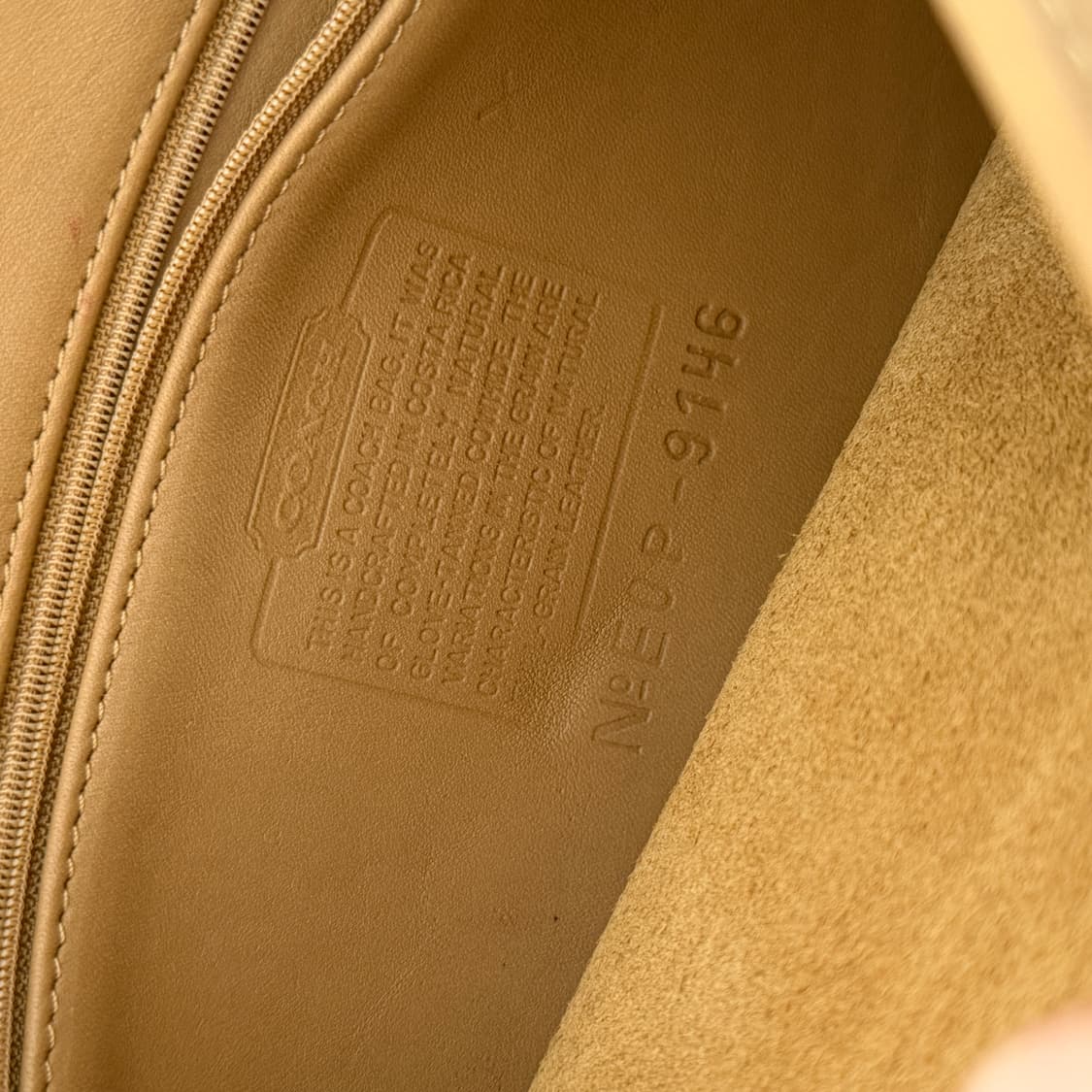 Coach vintage leather cross bag 상품이미지7