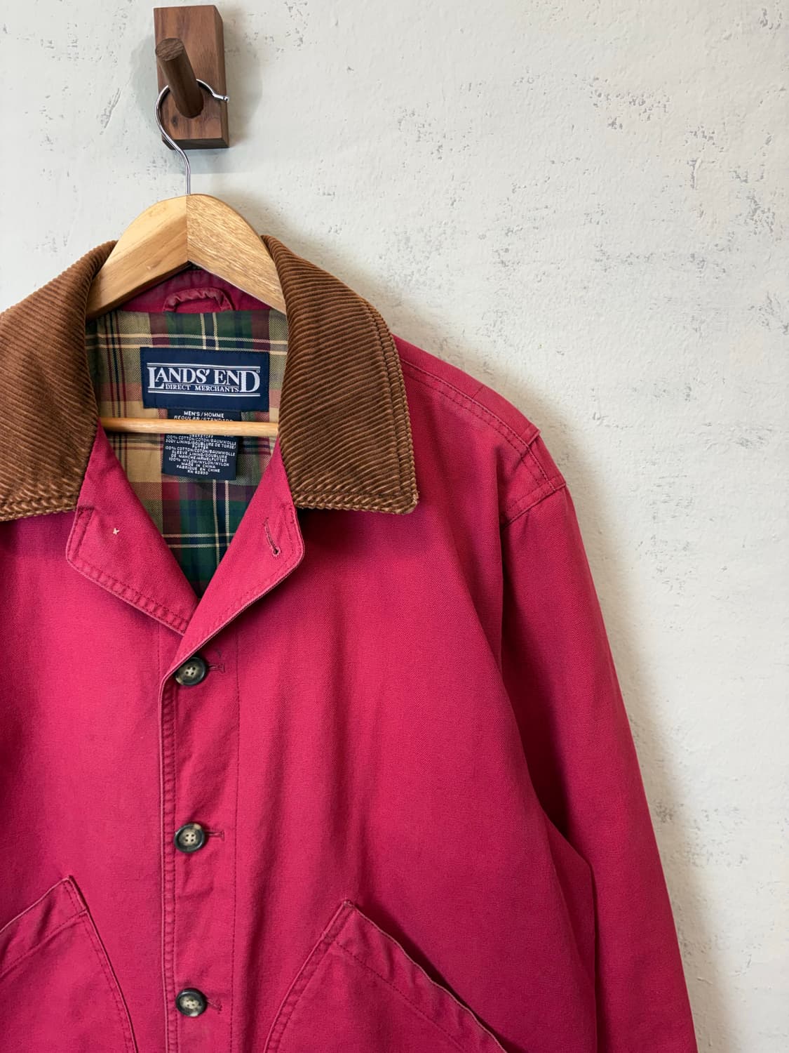 랜드엔즈 90s 빈티지 코듀로이 카라 헌팅자켓 상품이미지3