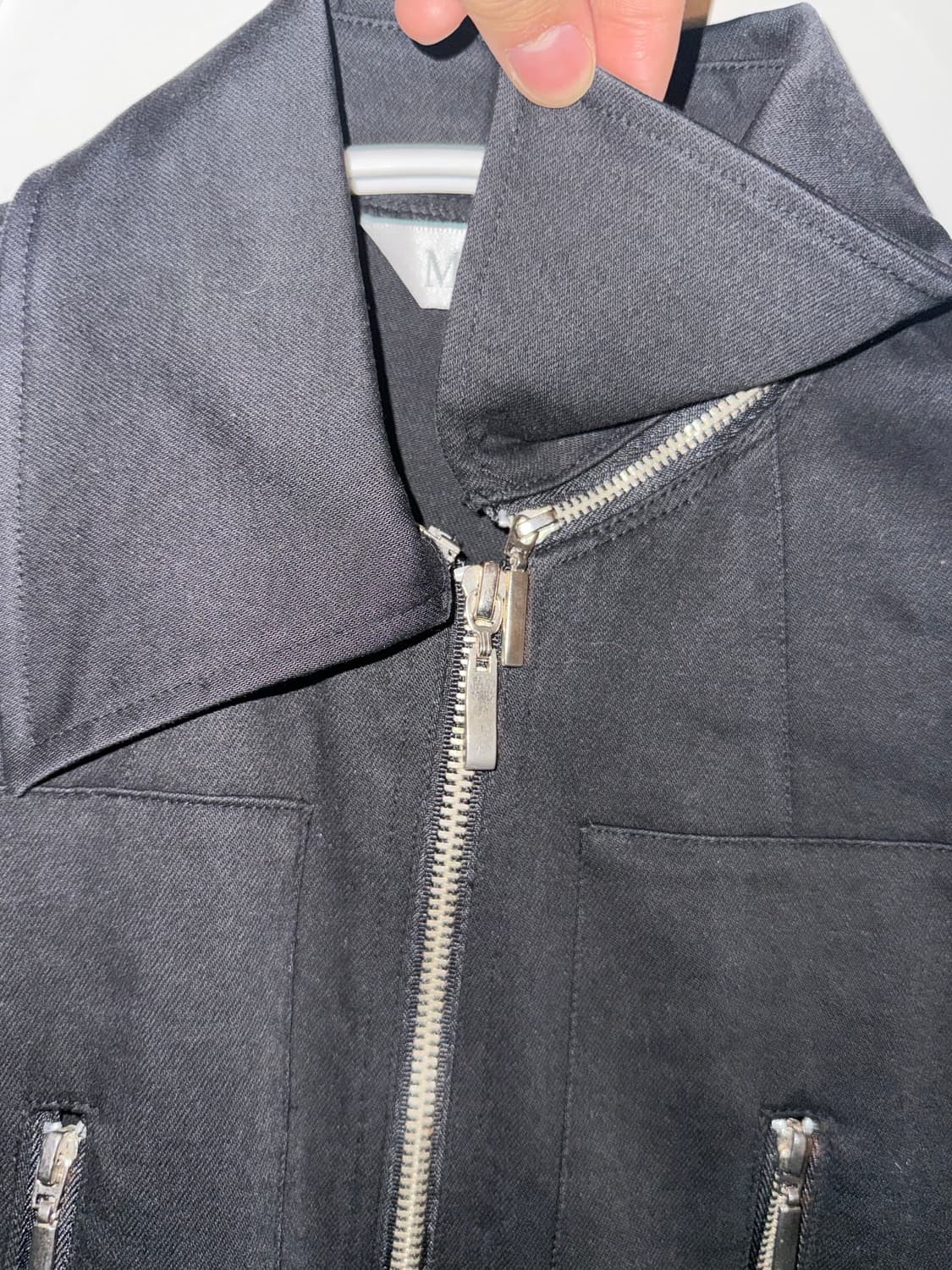 Max mara Ring Detail Rider jacket 상품이미지3