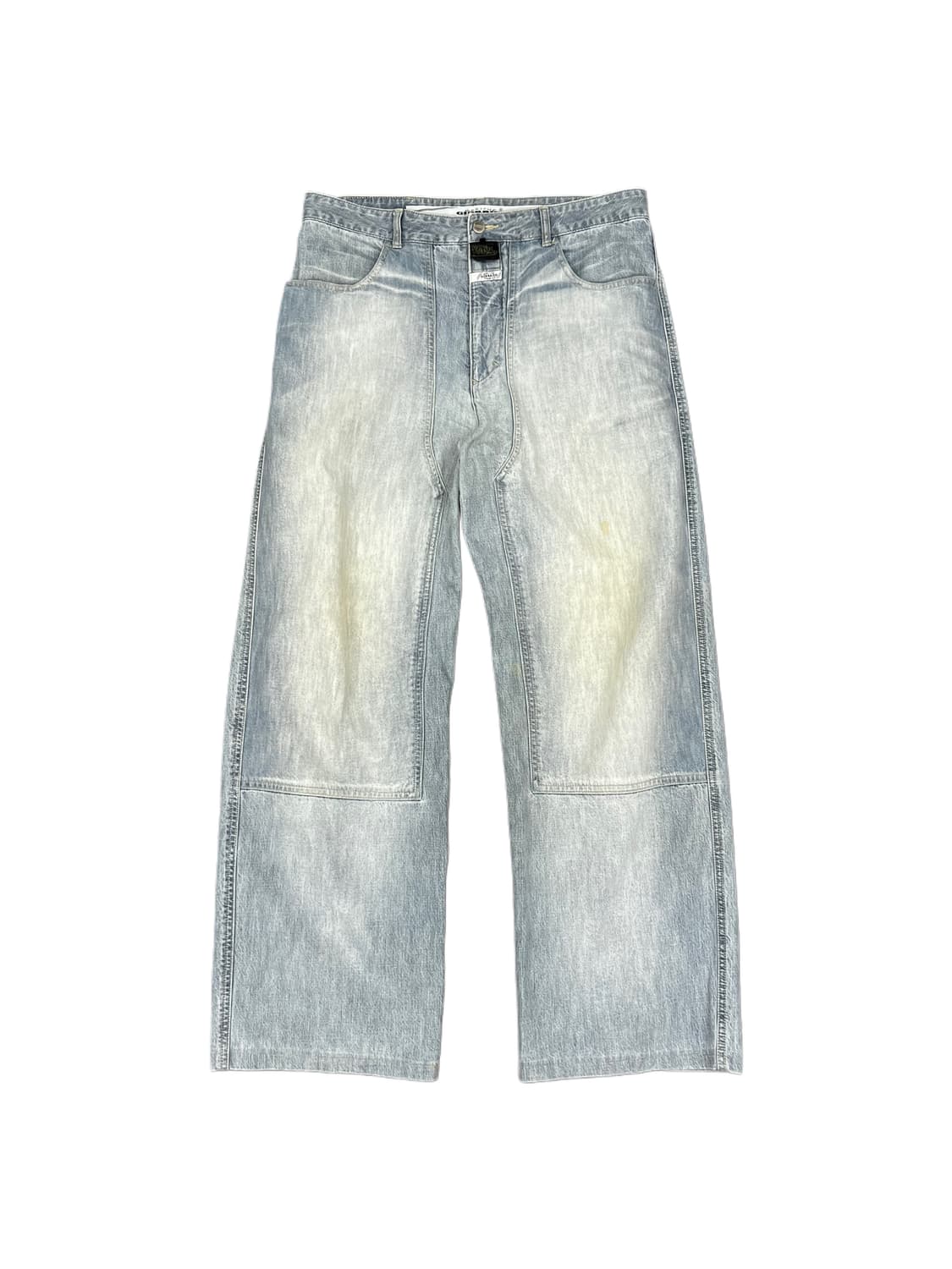 90s) girbaud stone washed double-knee 상품이미지1