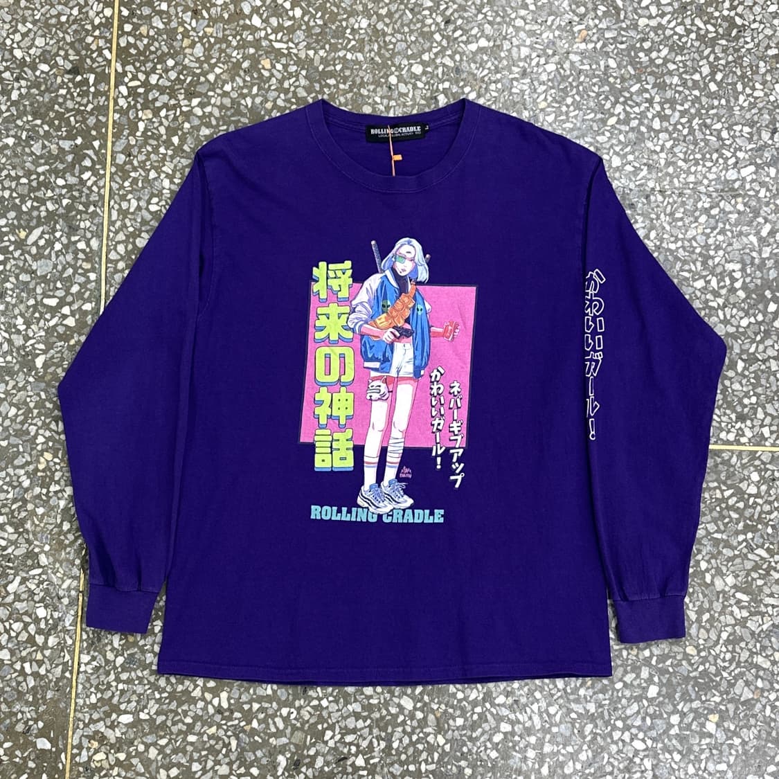 롤링 크래이들 아니메 롱슬리브 티셔츠 L 상품이미지2