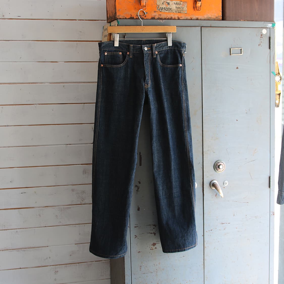 (착용컷) JUVENILE DELINQUENT 오리엔탈 데님 팬츠 34 상품이미지2