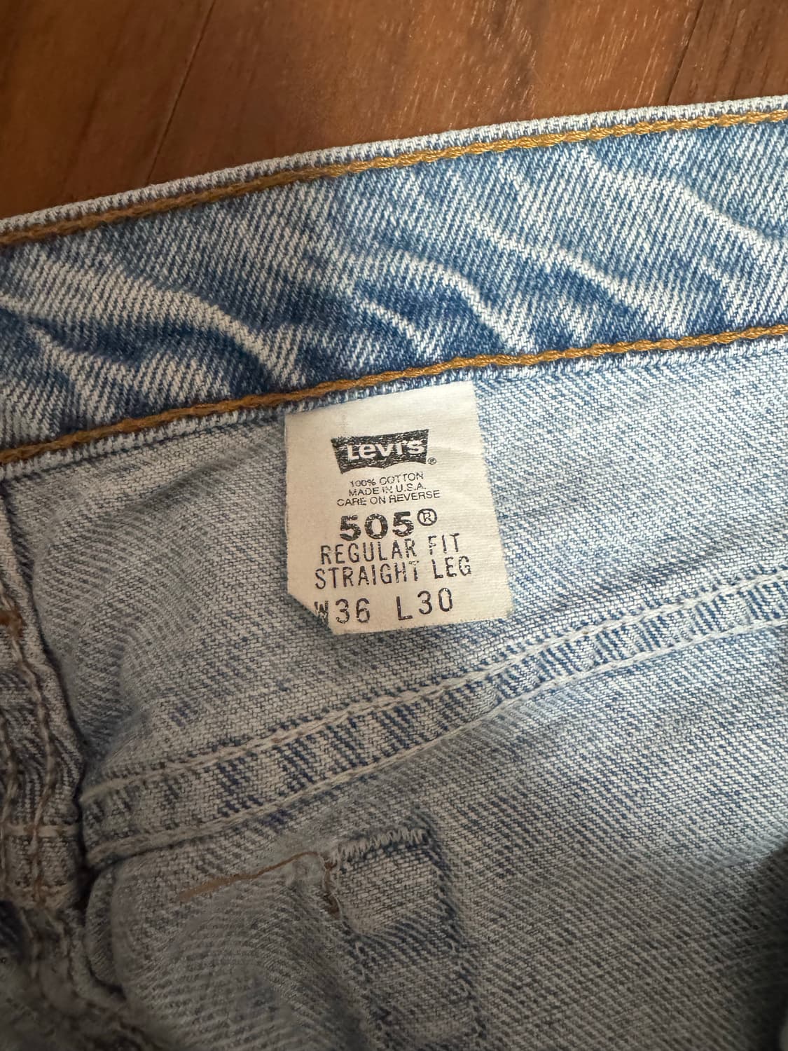 90s 505 리바이스 청바지 상품이미지3