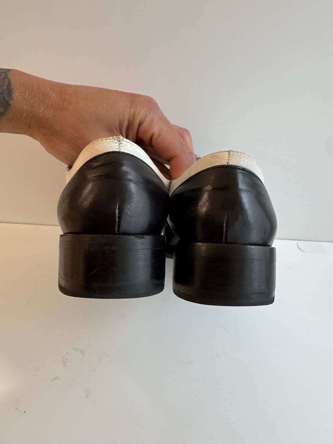 요지야마모토x페레가모 09 아카이브 슈즈(체감 240mm) 상품이미지6