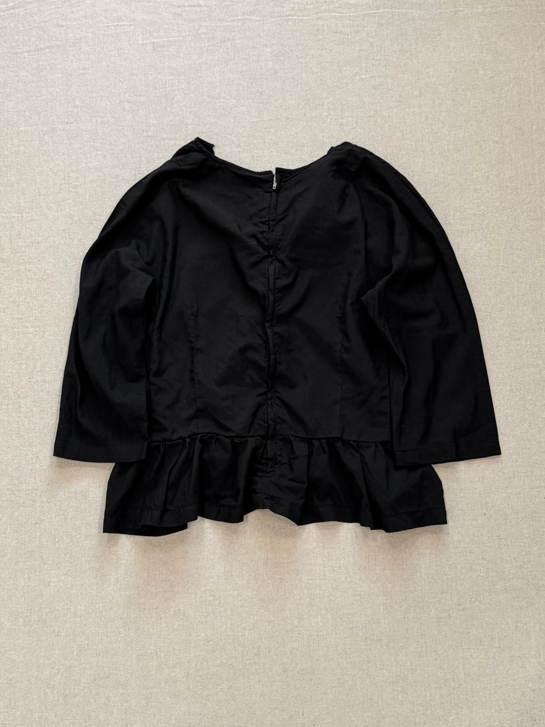 꼼데가르송 꼼꼼 18ss 비대칭 프릴넥 블라우스 셔츠 상품이미지5