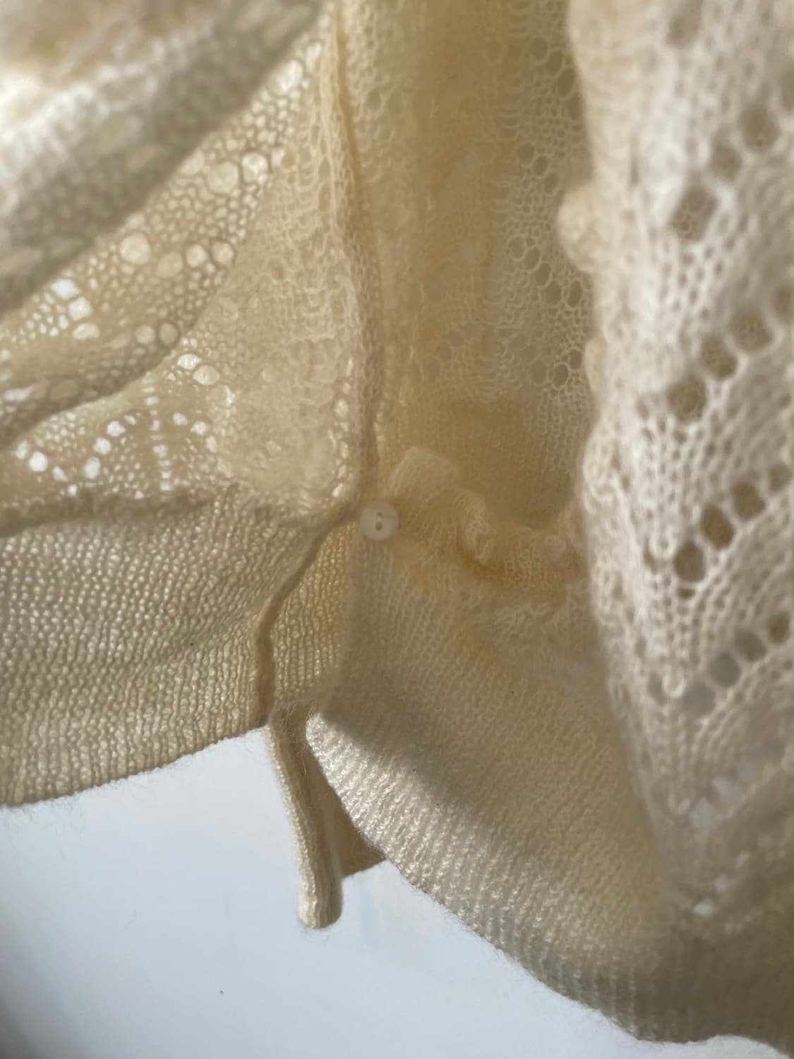 vintage frill crochet wrap cardigan 상품이미지4