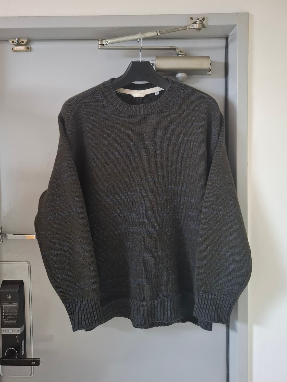 나나미카 22FW 오버사이즈 니트 (사이즈 100, 카키) 상품이미지2