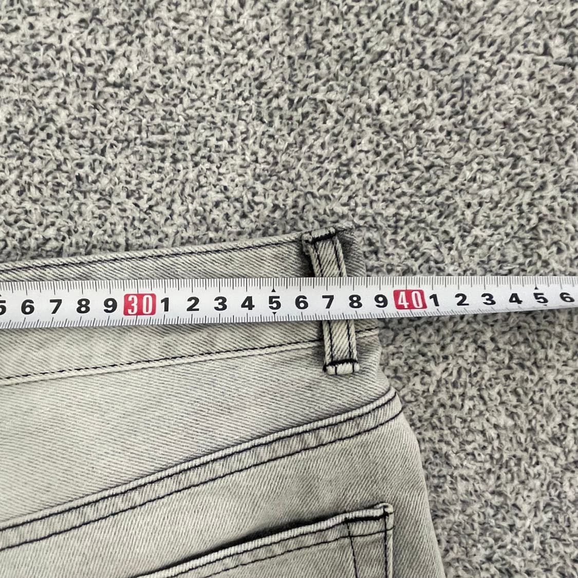 오르 그레이 세미 와이드 데닌팬츠 0126HS1 상품이미지4