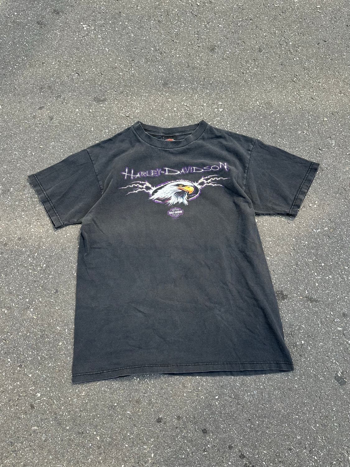 [할리데이비슨] •00s Vintage Lightning Tee 상품이미지1