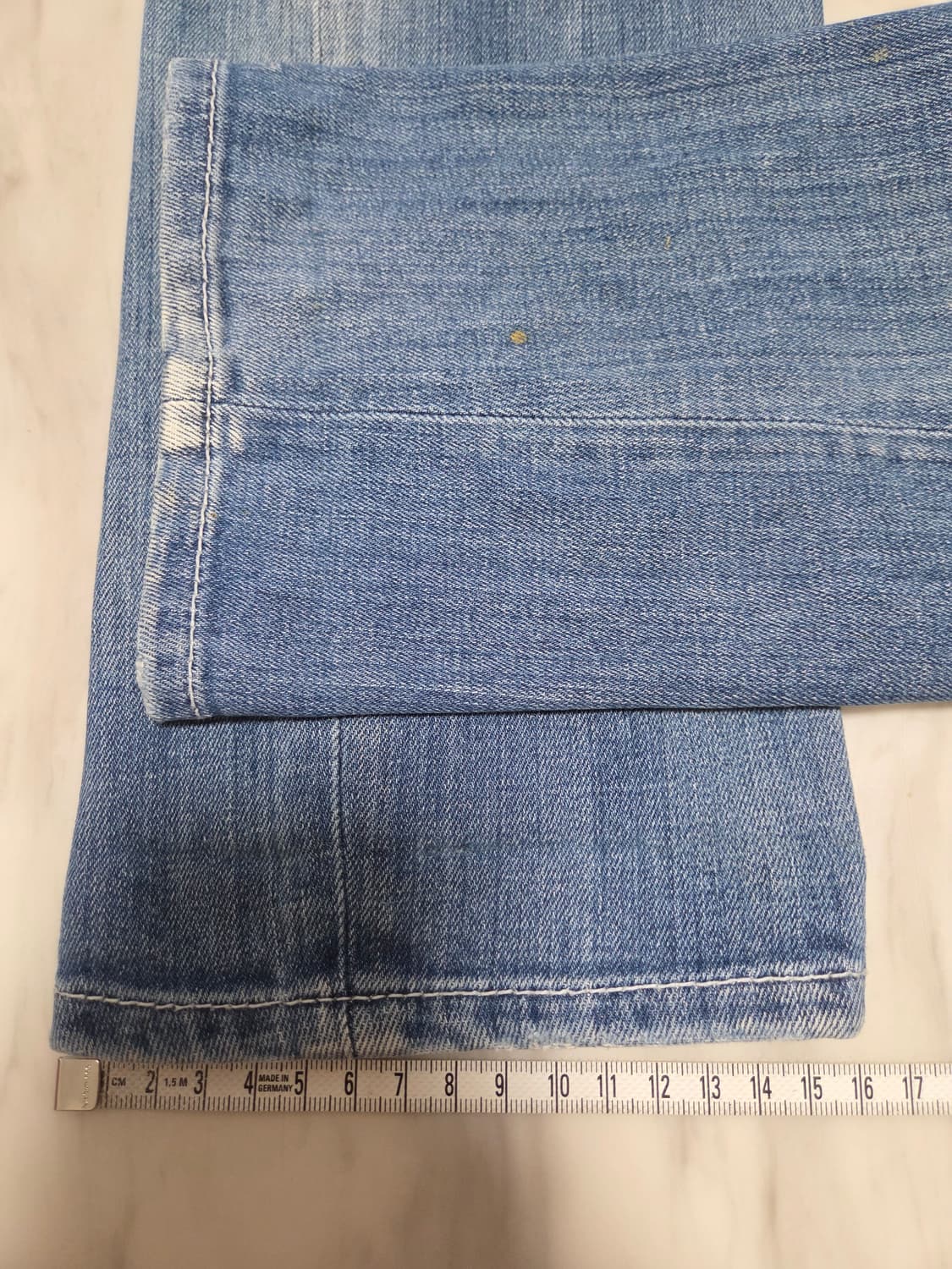 디스퀘어드 핑크페인트 메탈 패치 데님팬츠 상품이미지6