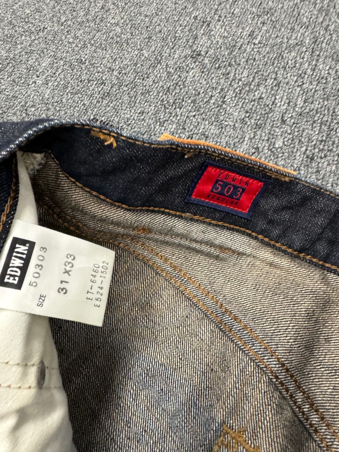 31)에드윈 빈티지 50303 데님팬츠 상품이미지3