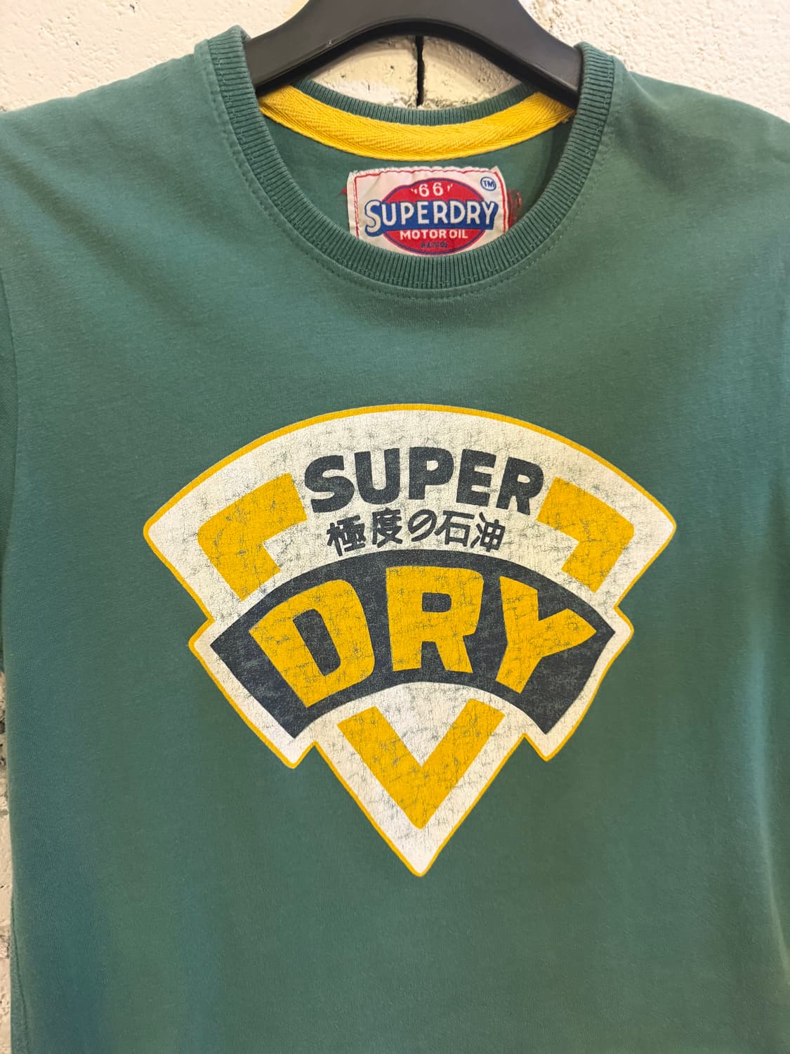 슈퍼드라이 반팔 티셔츠 그린 상품이미지5