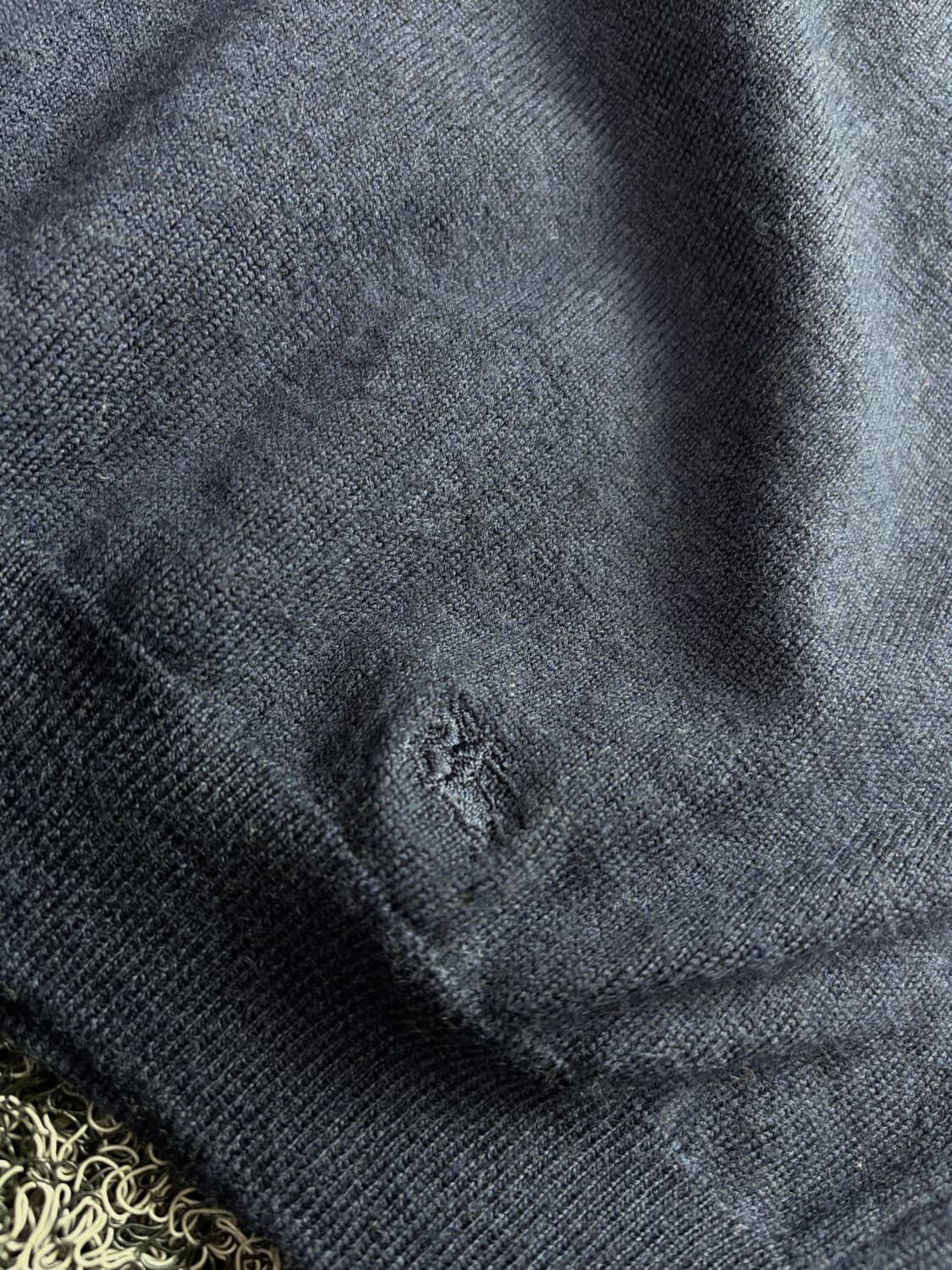 버버리 아카이브 미니멀 네이비 니트 3482 상품이미지3