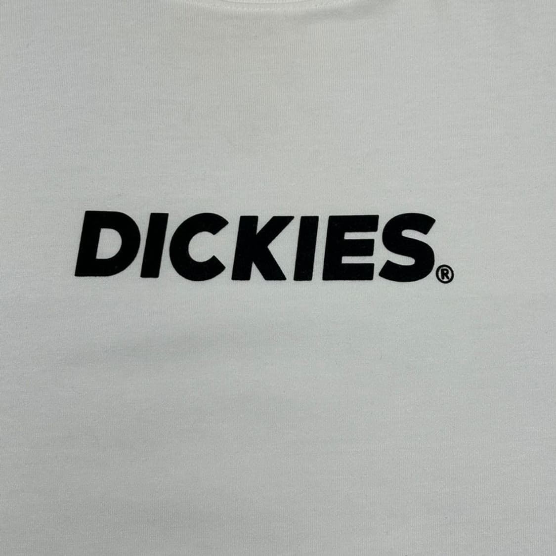 DICKIES 베이직 반팔 티 화이트 S 상품이미지2