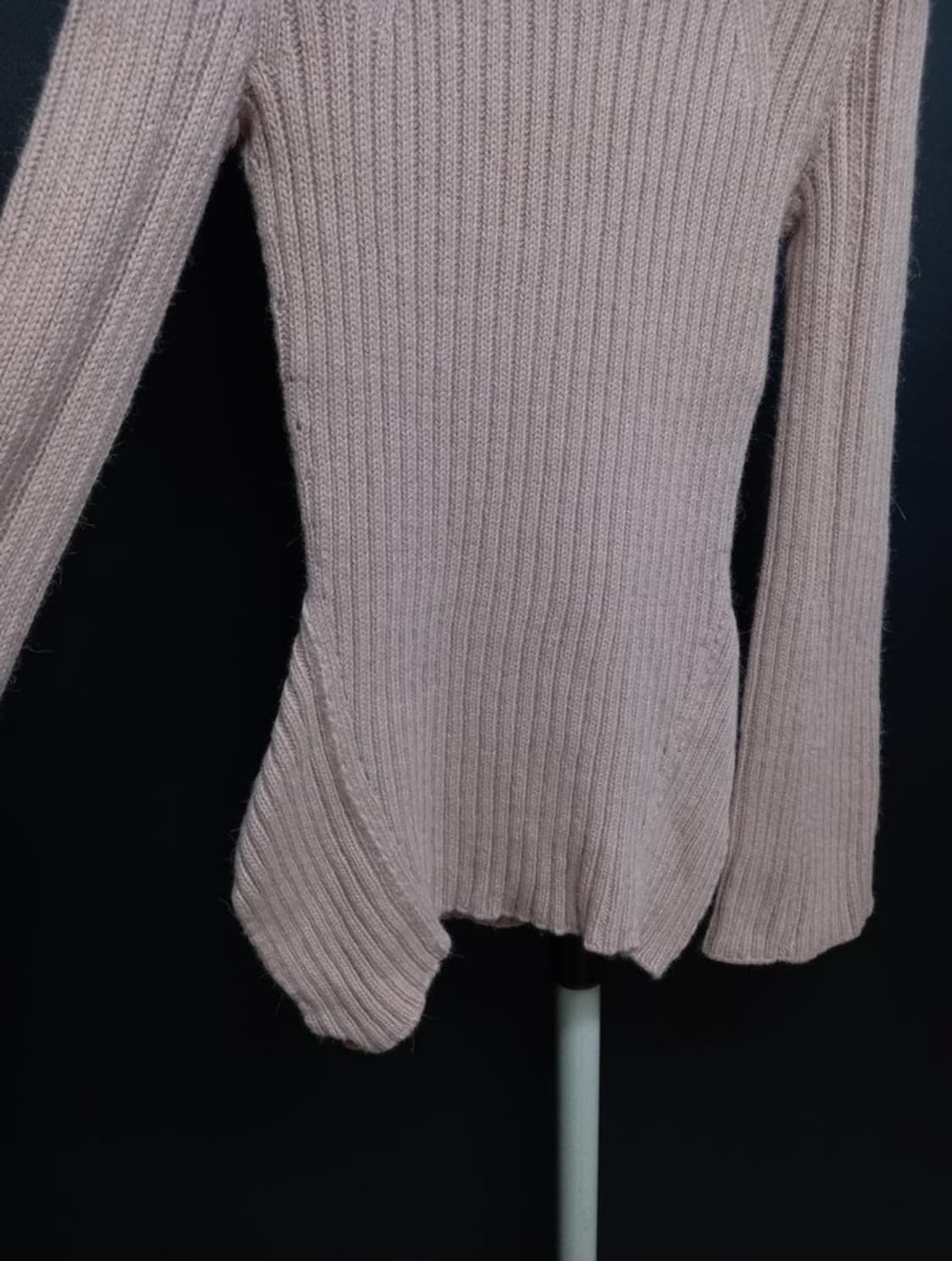 미샤  MICHAA 앙고라 울 골지 니트 55.44 상품이미지6