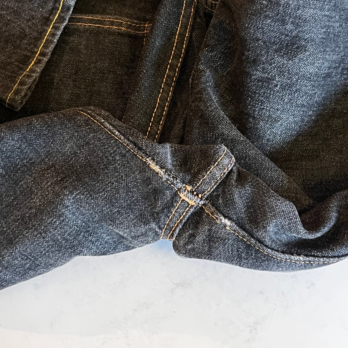 리얼맥코이 조맥코이 블랙 데님 팬츠 807 상품이미지8