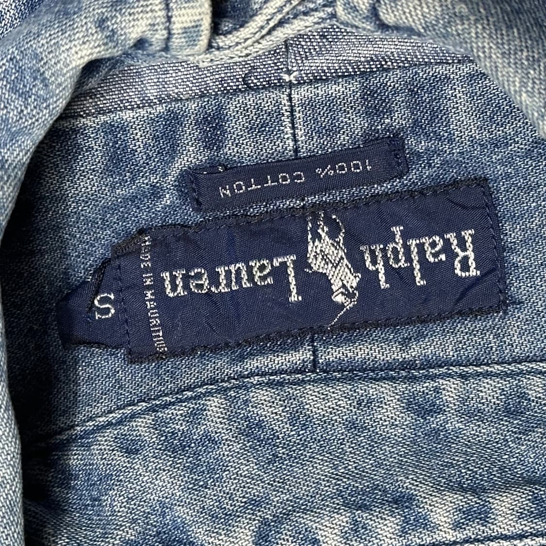 S 폴로랄프로렌 청 데님 셔츠 상품이미지3