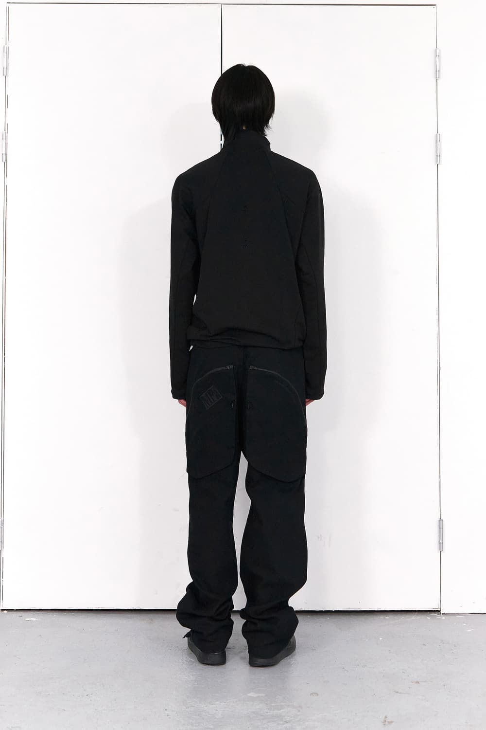 [L]MPa SOFT-SHELL HALF ZIP(BLACK) 상품이미지4