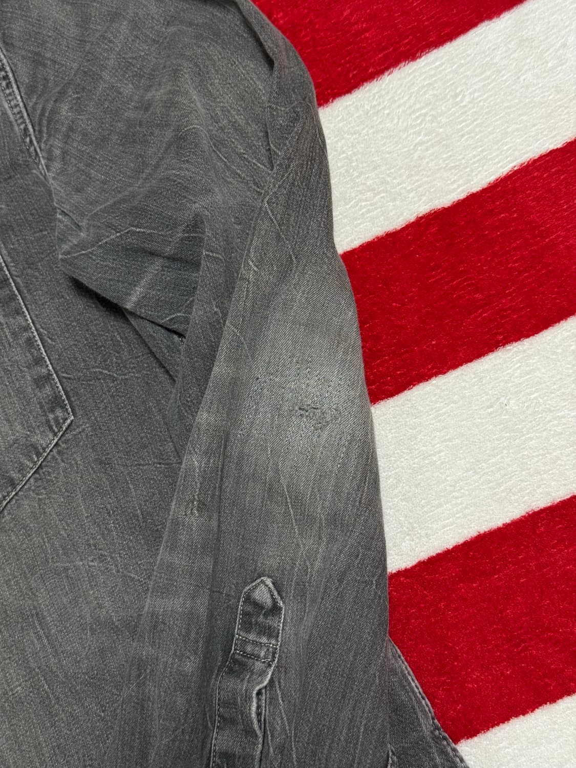 리바이스웨스턴셔츠 90’s리바이데님셔츠 빈티지웨스턴셔츠 흑청데님셔츠 상품이미지8