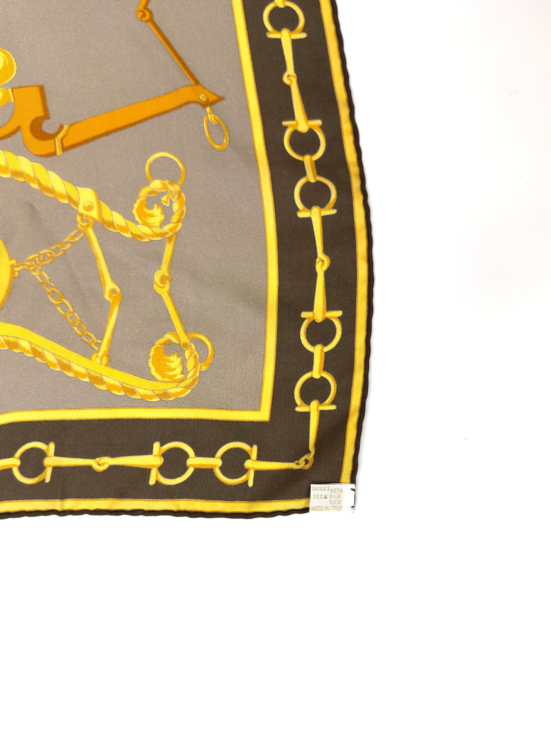 Gucci Horsebit Silk Scarf 상품이미지5