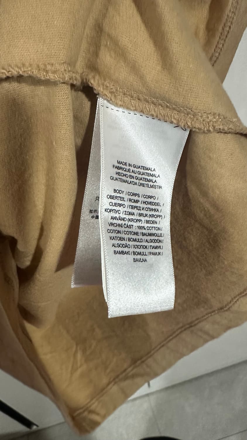 폴로 랄프로렌 로고 브라운 반팔 티셔츠 M 상품이미지4