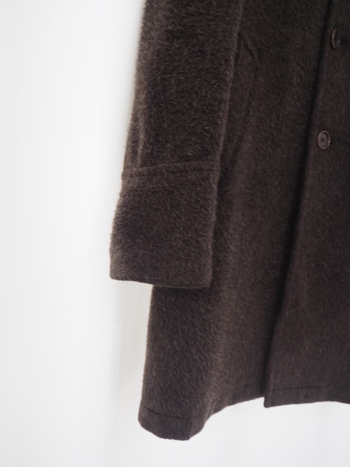 CuSTUME HOMME mohair blend coat  상품이미지4