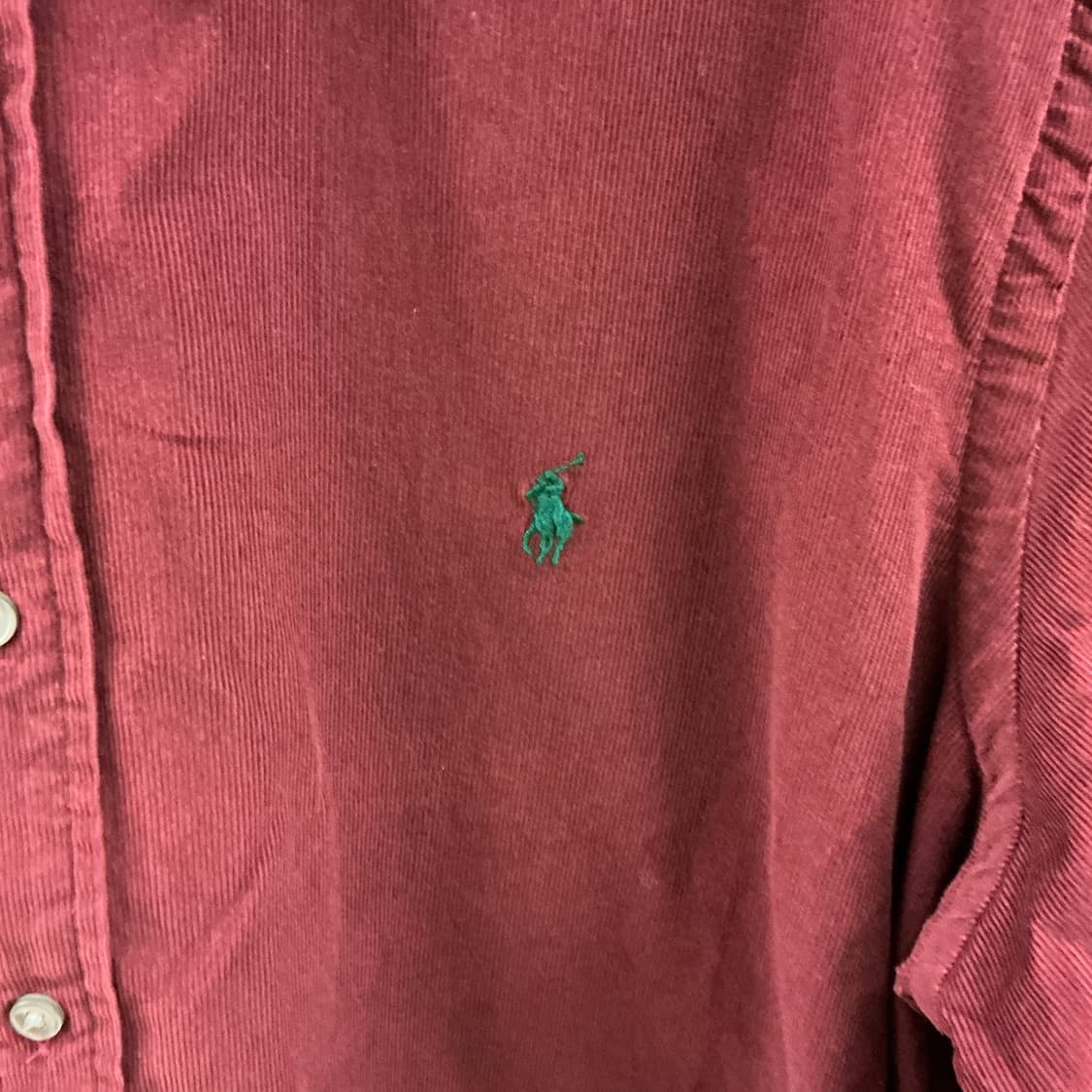 폴로 랄프로렌 코듀로이 셔츠 상품이미지3