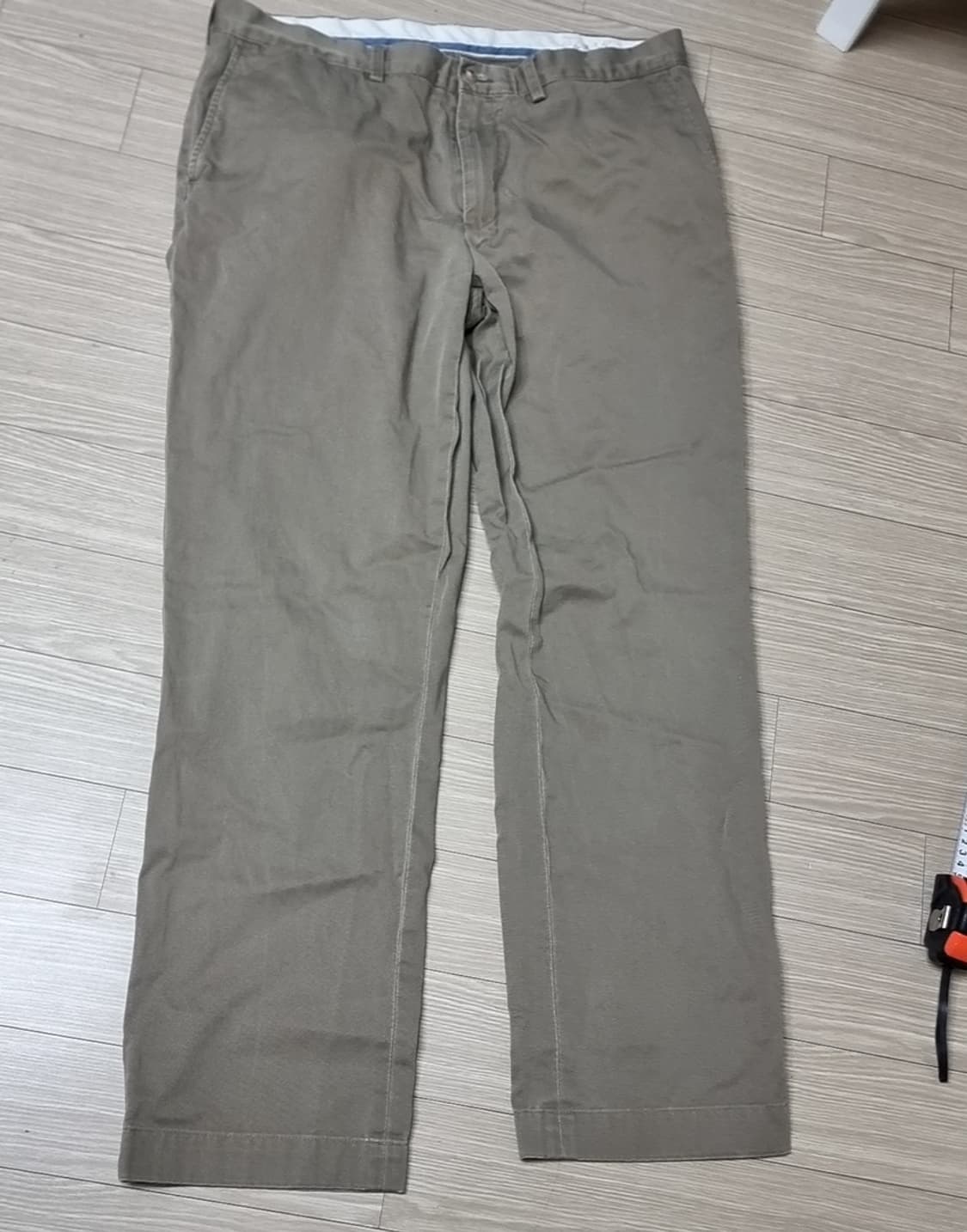 폴로 빈티지 베이지 면바지 남성(36) 상품이미지1