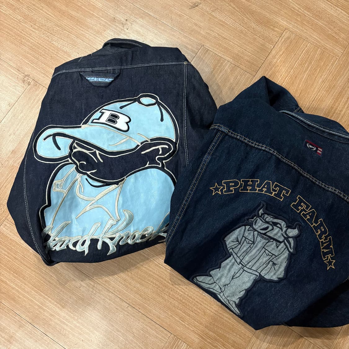 팻팜 딥블루 데님 자켓 상품이미지8