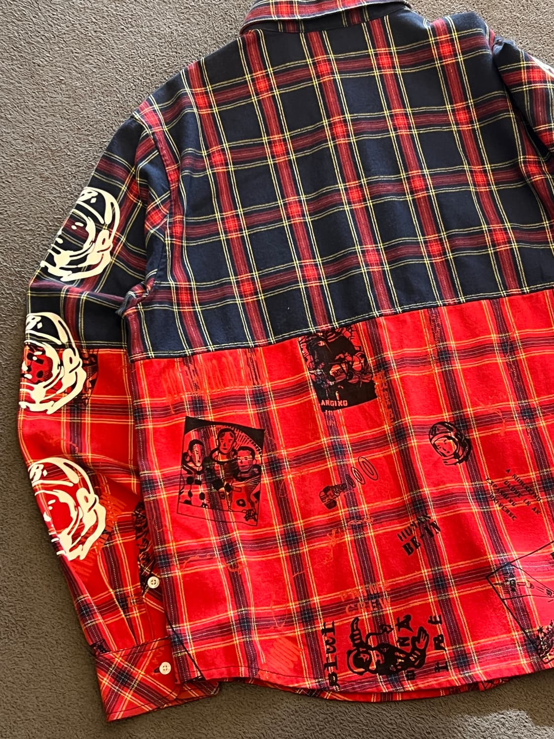 BBC see 체크 셔츠 처분  상품이미지3