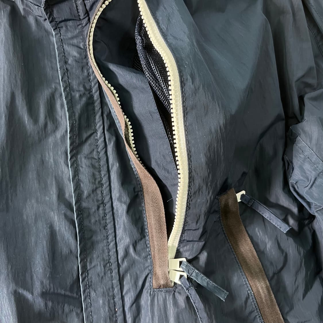 100 알마니 익스체인지 하이넥 윈드브레이커 필드 자켓 상품이미지5