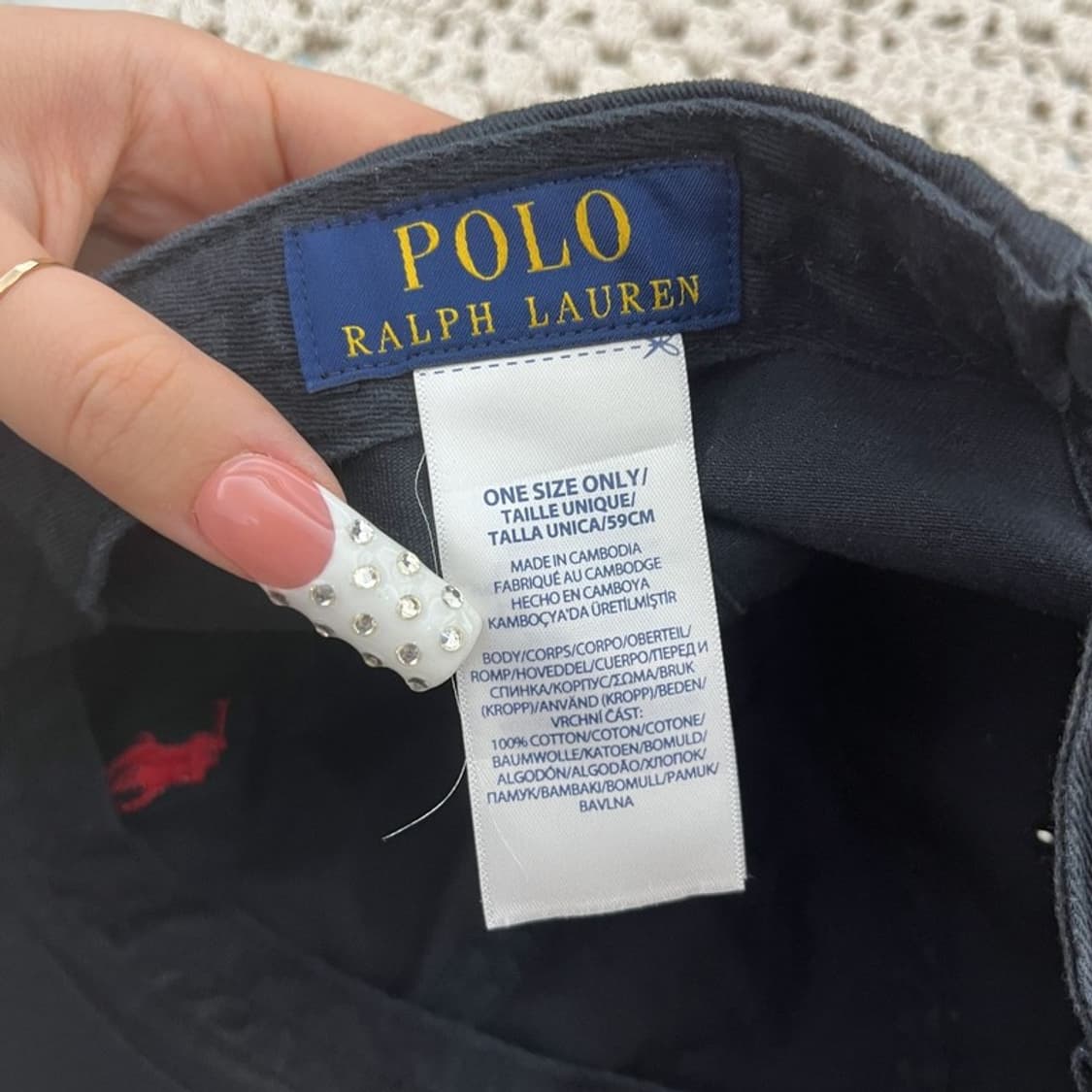 폴로 랄프로렌 모던 시크 캐주얼 레드포니 볼캡 C10245 상품이미지4