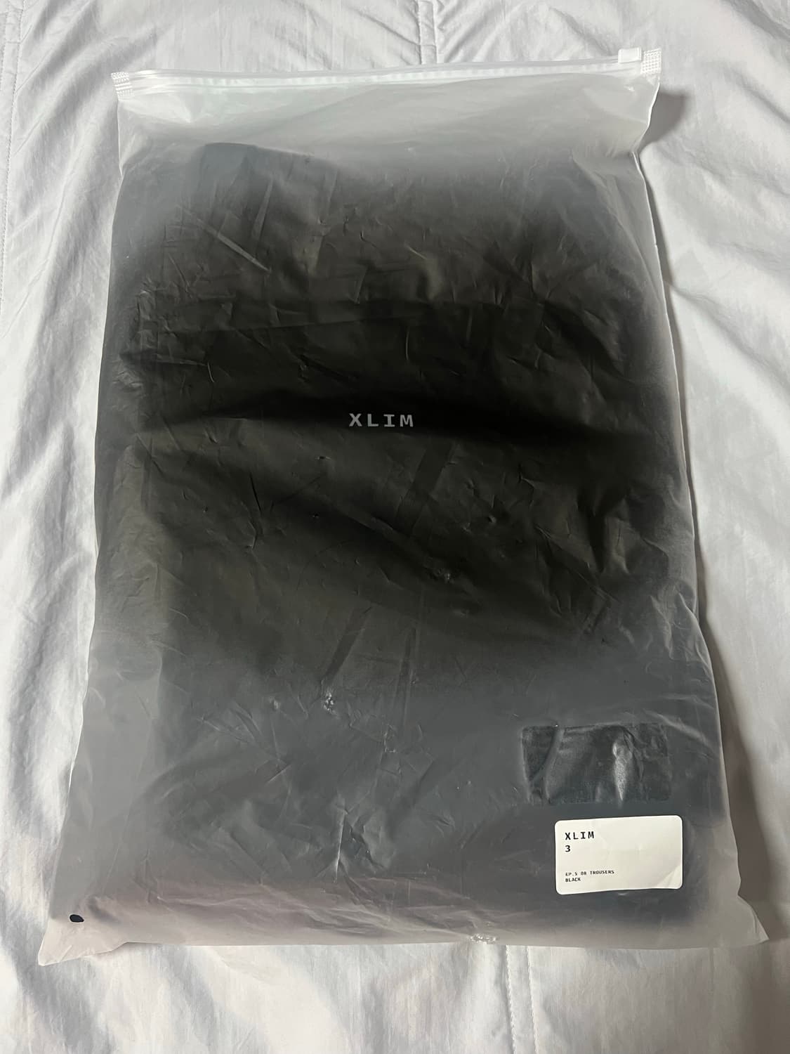 (3) 엑슬림 ep5 08 trousers 블랙 새상품 상품이미지5