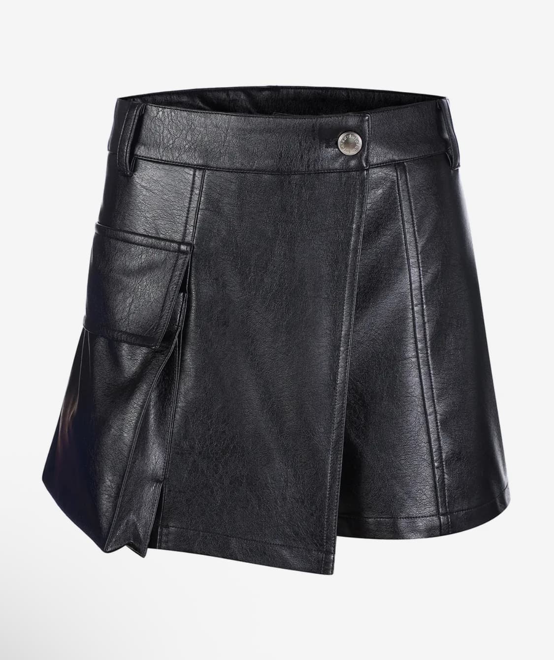 라라폭스 레더 미니 스커트 쇼츠 M 상품이미지3