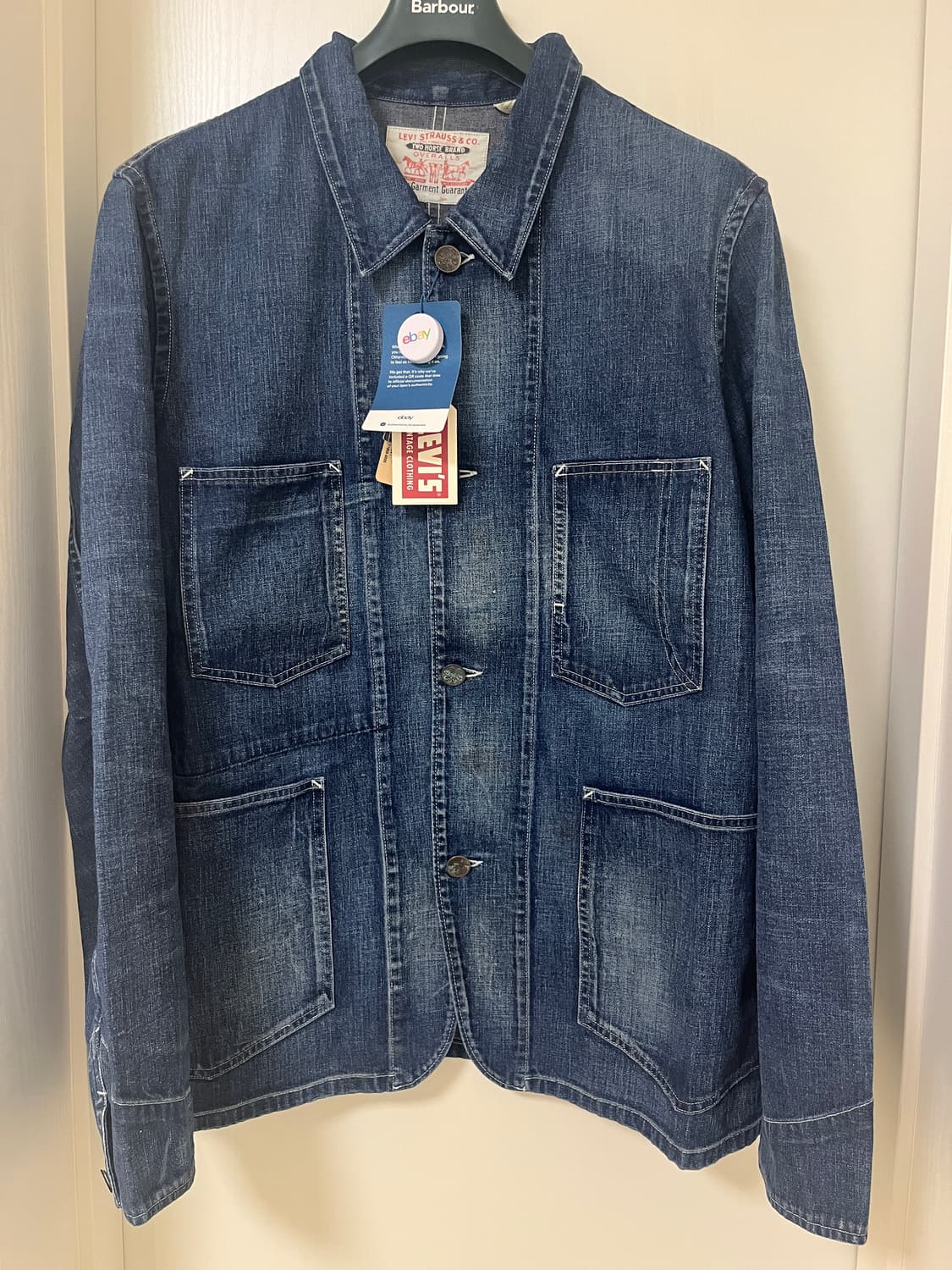 리바이스빈티지클로딩 LVC1920 Lot67 Sack Coat 콘밀 L 상품이미지1