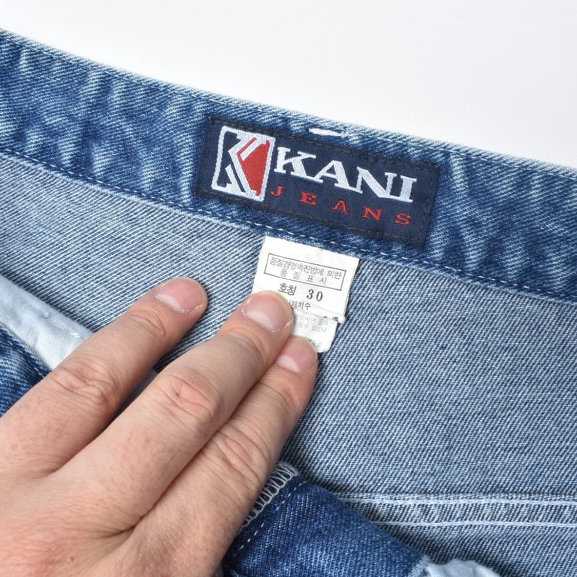 90S 칼카니 중청 데님팬츠 청바지 30 M25051305 상품이미지6