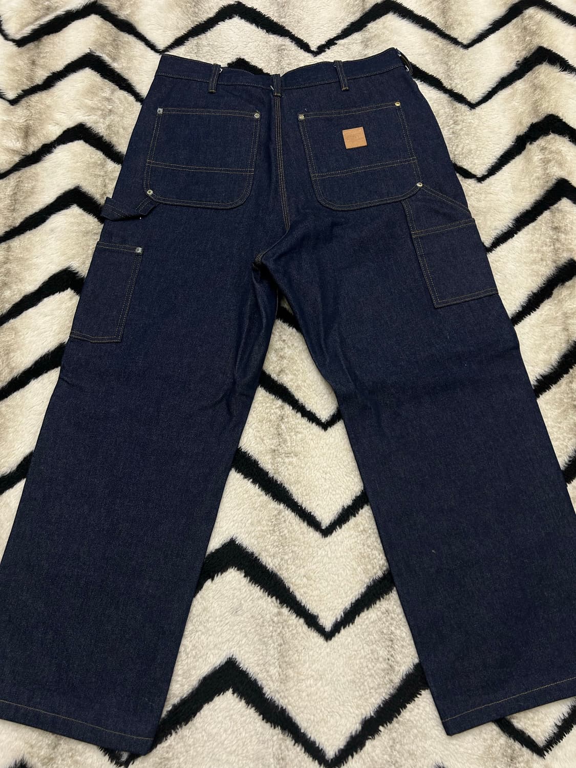 [33]빈타메리 와이드 카펜더 데님팬츠/인디고 상품이미지3