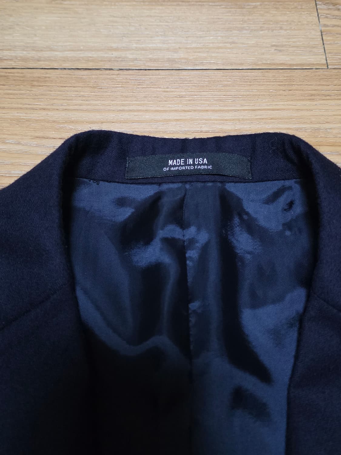 42R새제품 택포50만)USA제이프레스 도스킨 금장블레이저 상품이미지2