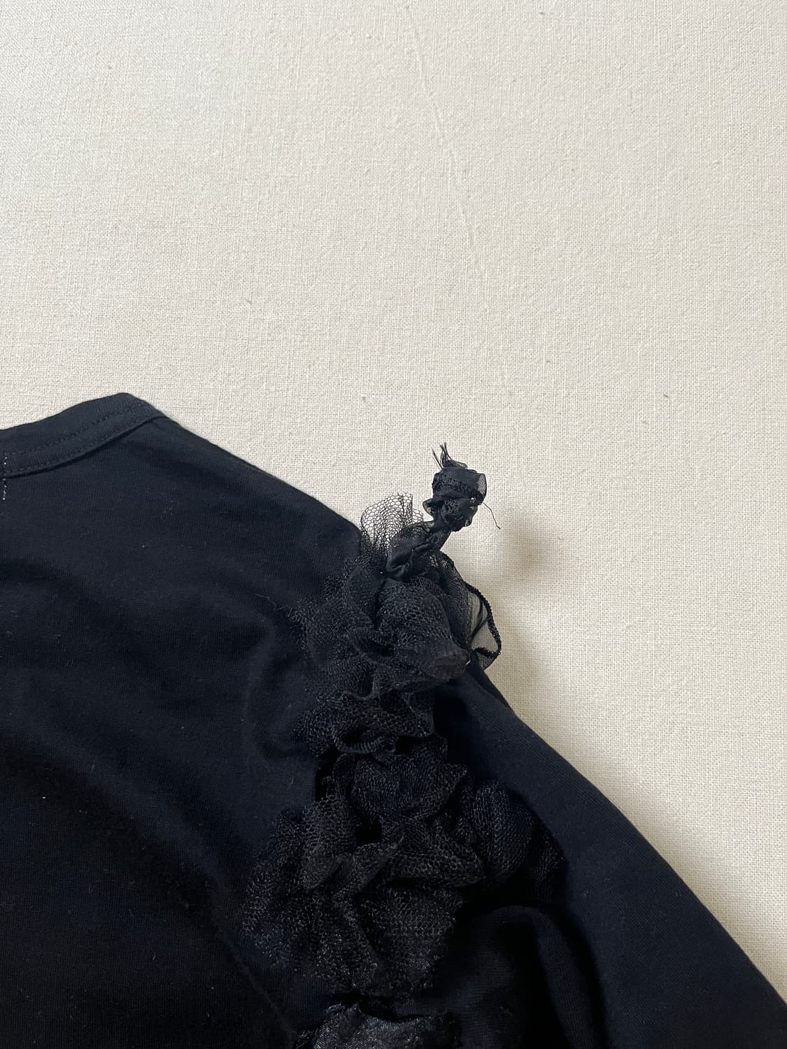 꼼데가르송 숄더 레이스 티셔츠 comme des garcons 상품이미지6