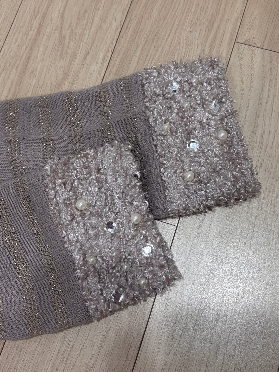 액시즈팜 히메초코갸루 리본니트 상품이미지3