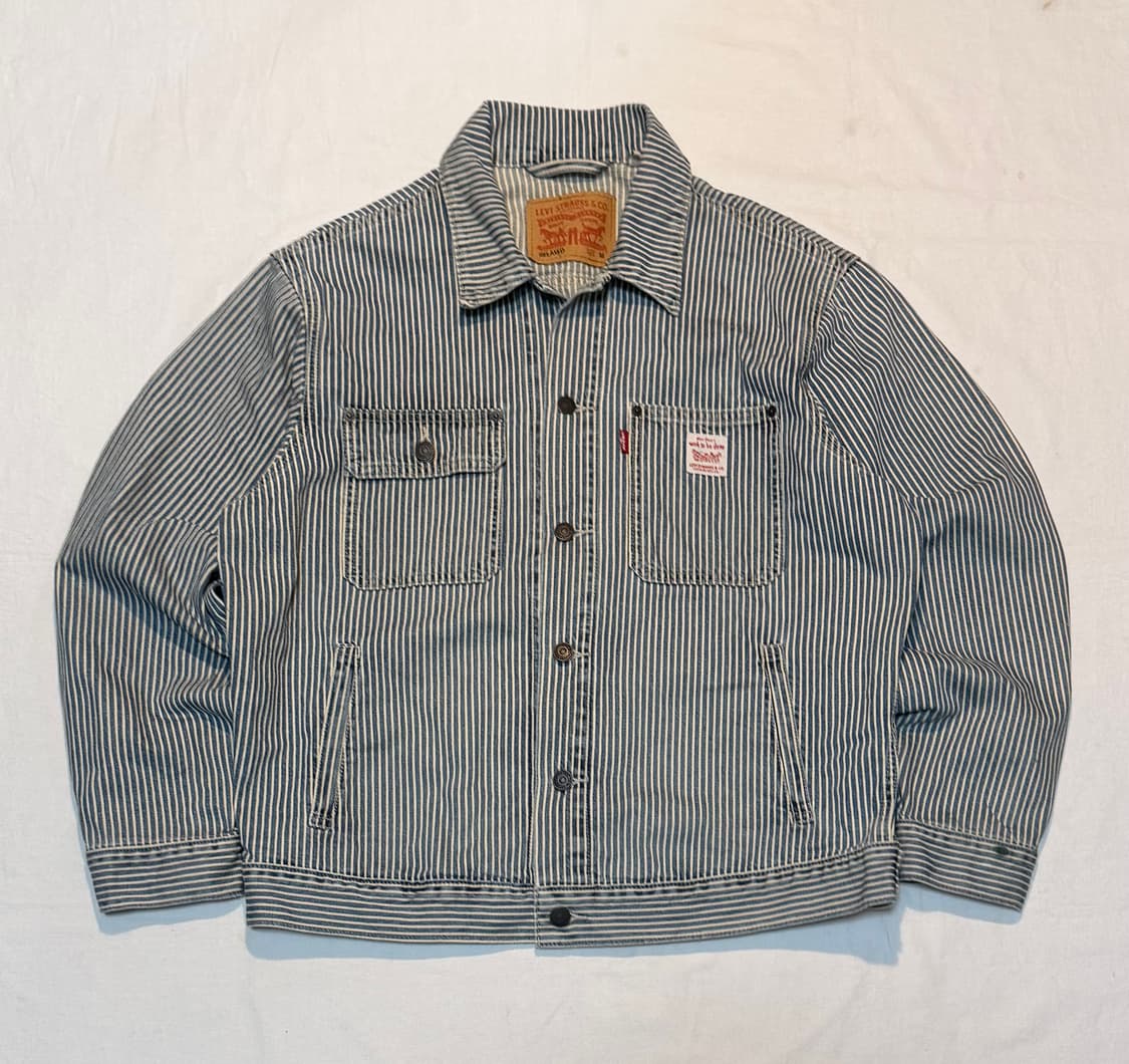 리바이스 워크웨어 썬라이즈 히코리 트러커자켓 청자켓 상품이미지1