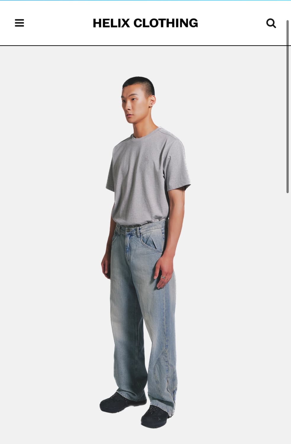 헬릭스클로딩 incision zipper pants M 상품이미지1