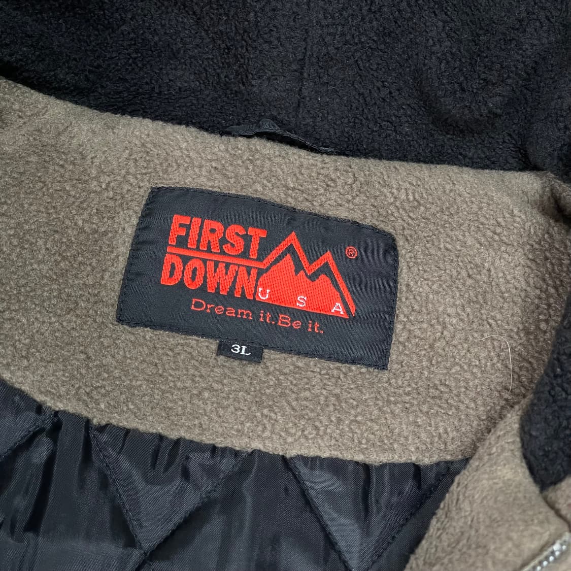 FIRST DOWN 헤비 플리스 점퍼 상품이미지7