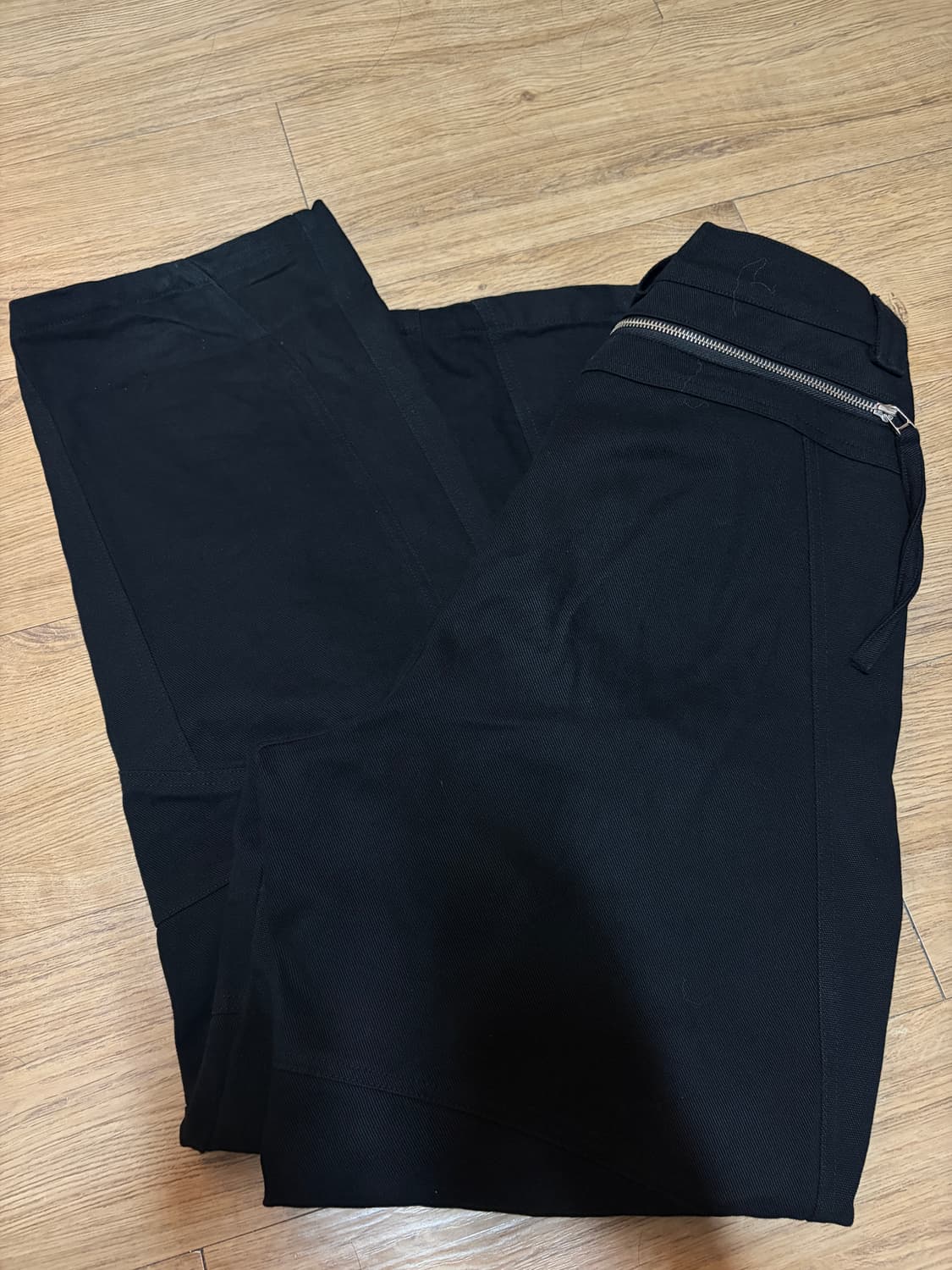 이그노타 CORE:12 WASHED ZIP PANTS (BLACK) 상품이미지3