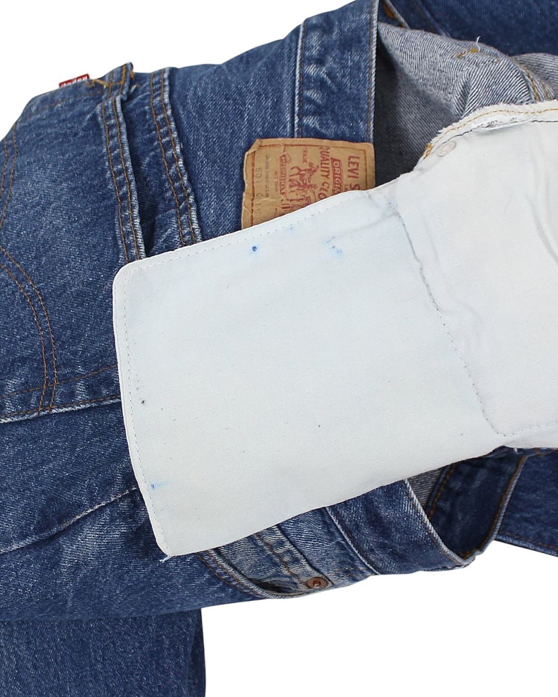 1984 USA 리바이스 501-0115 방축가공 데님 팬츠 빈티지 미제 상품이미지10