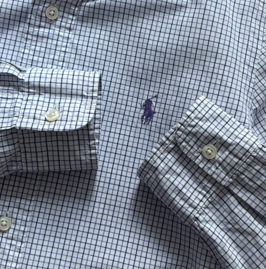 Polo 폴로랄프로렌 깅엄 체크 셔츠 상품이미지3