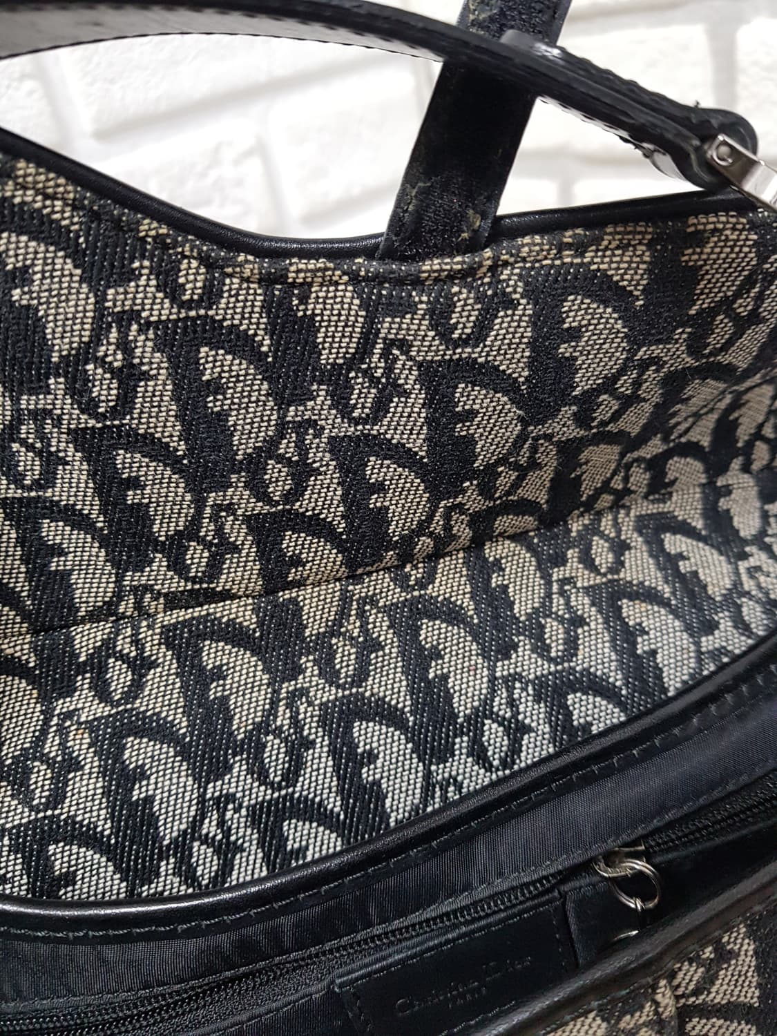 [정품] 디올 오블리크 빈티지 새들백 상품이미지8